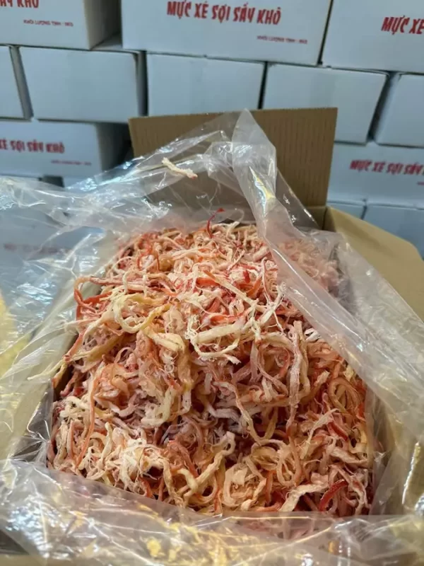 Mực xé sợi hấp nước dừa giá sỉ tận Nhà Máy 30 Muc xe soi hap nuoc dua gia si Hatafood.com 3 2