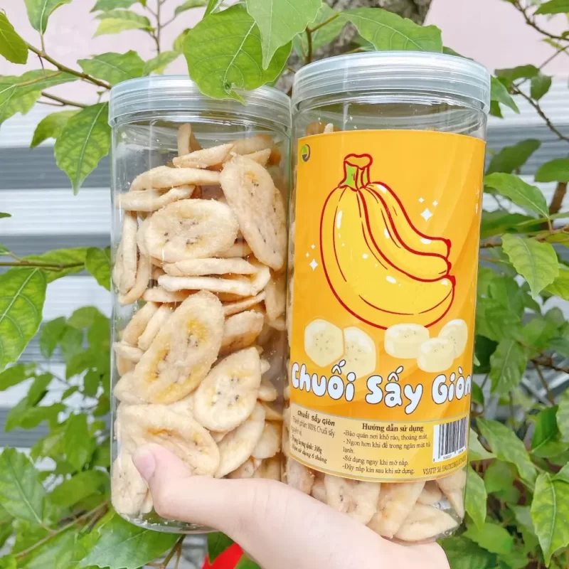 Chuối Sấy Giòn Giá Sỉ hũ 300g 26 Chuoi Say Gion Gia S hatafood.com 6