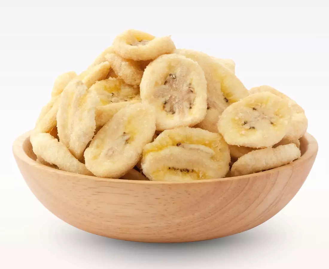Chuối Sấy Giòn Giá Sỉ hũ 300g 1 Chuối Sấy Giòn Giá Sỉ hũ 300g