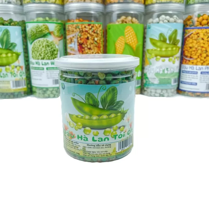 Đậu Hà Lan Tỏi Ớt - Món Ăn Vặt Giòn Ngon, Đậm Đà 250G 19 Đậu Hà Lan Tỏi Ớt