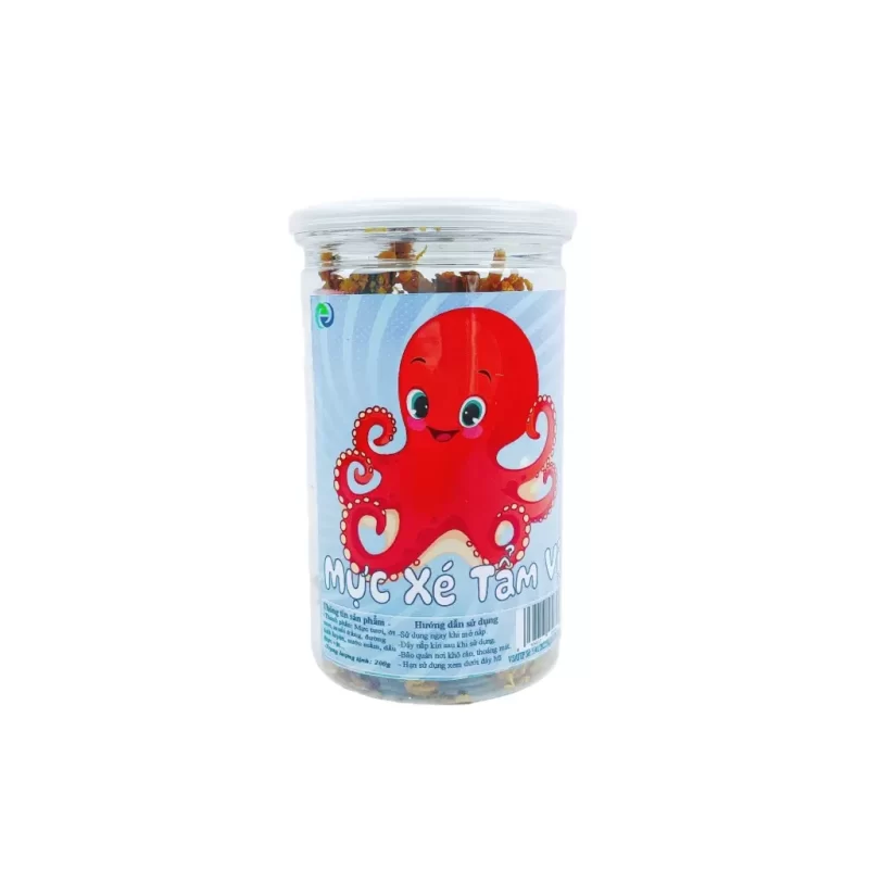 Khô Mực Xé Tẩm Gia Vị Giá Sỉ