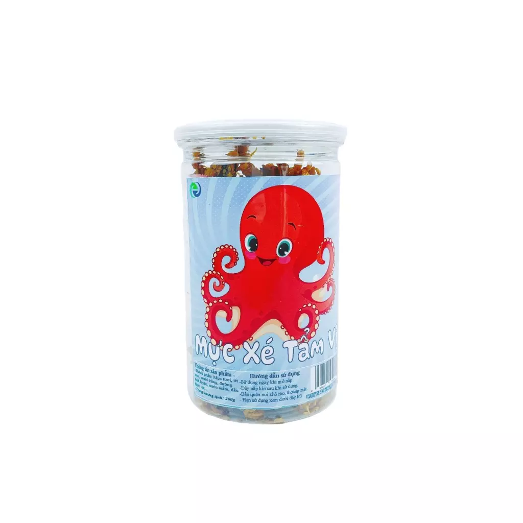 Khô Mực Xé Tẩm Gia Vị Giá Sỉ - Thơm Ngon, Đậm Đà 200g 4 Khô Mực Xé Tẩm Gia Vị Giá Sỉ