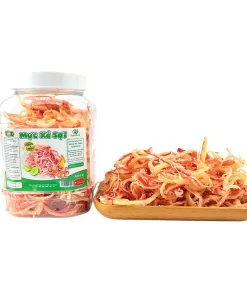 Mực Xé Sợi Hấp Nước Dừa Hũ 300gr