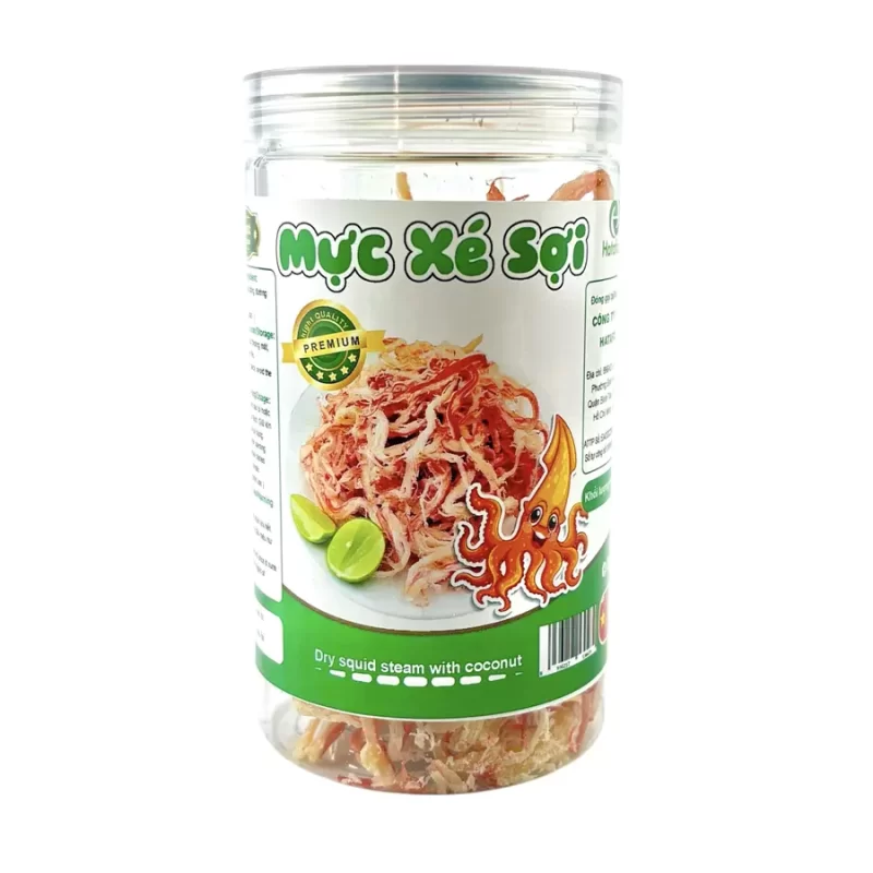 Mực xé sợi hấp nước dừa hũ 150gr – Nhận OEM, Hợp Tác Đại Lý Toàn Quốc 23 Mực xé sợi hấp nước dừa hũ 150gr